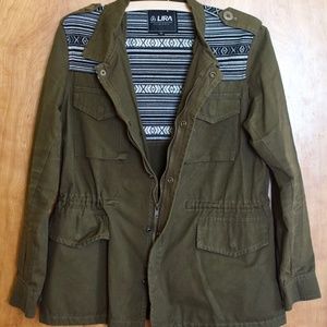 Canvas Army Green Parka
